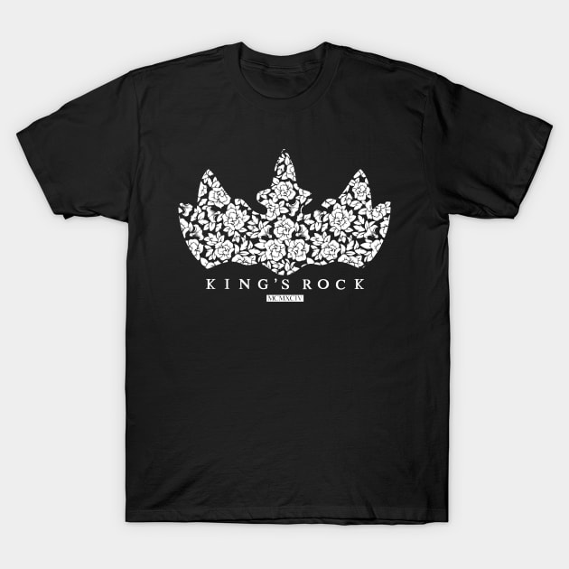 King's Rock B&W T-Shirt by kingsrock